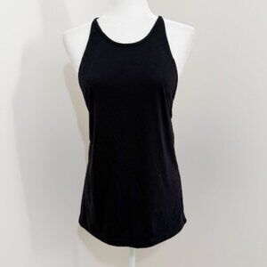 Sara Sigmundsdottir Black Strappy Tank Top Women's Activewear Cross-fit Size S